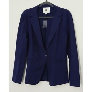 Betabrand Blazer Women's Size L Purple Transcendent One Button Career NEW